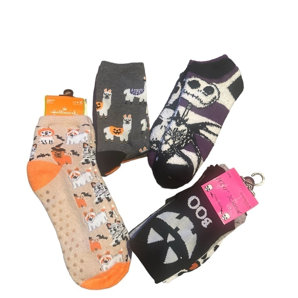 New Halloween Women’s Adult Sock Bundle 10 Pairs